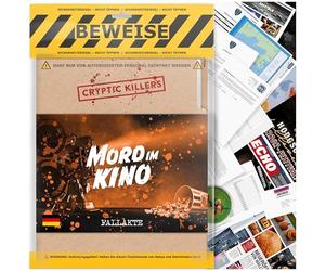 Cryptic Killers Gioco di Crimine Casi di Omicidio Non Risolti, Indagine su Archivi Cold Case - Indizi/Suggerimenti per Investigatori, Risolvere Crimini, Per Giocatore Singolo, Serate in Coppia