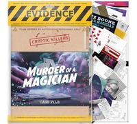 Cryptic Killers Gioco di mistero di omicidio risolto Cold Cae File Ivetigazione ASSASSINI CRIPTIC Ivetigazione ClueEvidece Risolvi il crimine per individuo, gruppo di feste notturne Omicidio di un