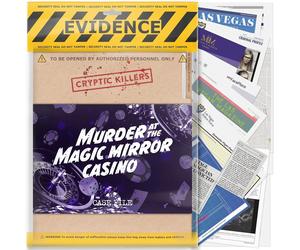 CRYPTIC KILLERS Murder At The Magic Mirror Casino Gioco Da Tavolo