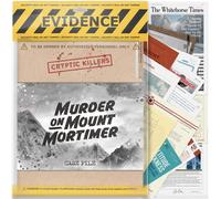 Cryptic Killers Unsolved Murder Mystery Game - Cold Case Files Investigation Detective Evidence & Crime File - Individuali, Date Nights & Party Games- Omicidio sul Monte Mortimer