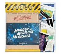 Cryptic Killers Gioco misterioso omicidio irrisolto - Police Case Files Investigation Detective Evidence & Crime File - individui, appuntamenti serali e giochi di festa- Omicidio presso MediLuck