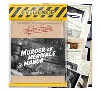 Cryptic Killers Gioco misterioso omicidio irrisolto - Cold Case Files Investigation Detective Evidence & Crime File - individui, appuntamenti serali e giochi di festa- Omicidio a Merivale Manor