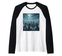 Cryptic Orchestra The Skeleton Dance, sinfonia Vintage retrò Maglia con Maniche Raglan