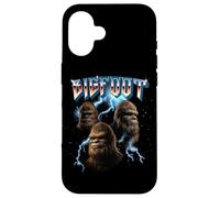 Cryptid Metalcore Heavy Metal Music Band Sasquatch Bigfoot Custodia per iPhone 16