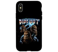 Cryptid Metalcore Heavy Metal Music Band Sasquatch Bigfoot Custodia per iPhone X/XS