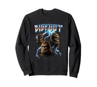 Cryptid Metalcore Heavy Metal Music Band Sasquatch Bigfoot Felpa