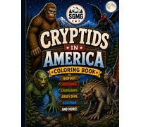 Cryptids in America Coloring Book