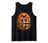 Cryptids Moon Scene Bigfoot Alien Loch Ness Mothman Canotta