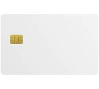 Cryptnox® Chiave di sicurezza FIDO2 - Autenticazione senza password e 2FA - Compatibile con Microsoft, Apple, Google e altri - Mifare Desfire - Formato scheda conveniente - NFC & Contatto, bianco