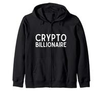 Crypto Billionaire Cryptocurrency Early Adopter Billionaires Felpa con Cappuccio