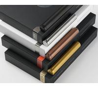 Crypto Cold Wallet Set da 4 - Backup Seed in Acciaio Inox - con 2 Kit di Lettere Gratuiti - Resistente al Fuoco, all’Acqua e agli Urti - 4 Colori: Dim Ore, Noir, Yellow Spark, Classico