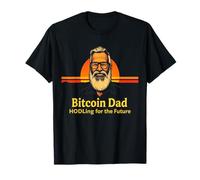 Crypto Dad Design Bitcoin Investor Gift HODL Legend Bitcoin Maglietta