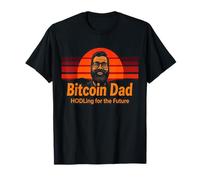 Crypto Dad Design Bitcoin Investor Gift HODL Legend Bitcoin Maglietta