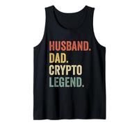 Crypto Dad Divertente Regalo cripto per Marito e papà Canotta