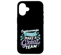 Crypto e io facciamo una grande squadra Custodia per iPhone 16