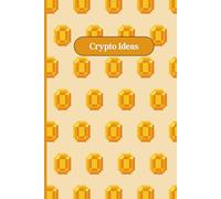 Crypto Ideas Orange Investing Notebook 6" x 9" A5 120 Lined Pages: Notebook For Crypto Investing Plans