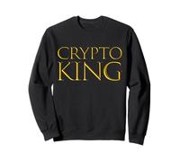 Crypto King Blockchain Caso d'uso Criptovaluta Mining BTC Felpa