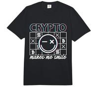 Crypto Mi Fa Sorridere Blockchain Bitcoin HODL Criptovaluta Comfort Colors Adult Heavyweight T-Shirt