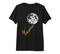 Crypto Trader - Bitcoin To The Moon Trading di criptovalute Maglietta Premium