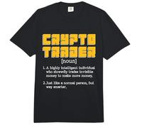 Crypto Trader Una criptovaluta Blockchain Altamente Intelligente Comfort Colors Adult Heavyweight T-Shirt