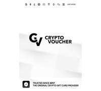 Crypto Voucher 510 USD Key GLOBAL