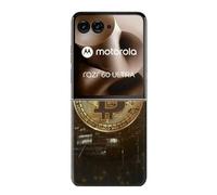 Cryptocurrency Bitcoin Case Cover Custodia per Motorola Razr 60 Ultra, Razr Ultra 2025
