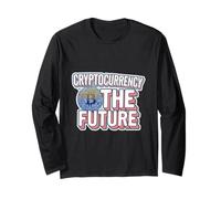 Cryptocurrency Is The Future Blockchain Digital Trader ||- Maglia a Manica