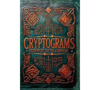 Cryptogram Puzzle Book - 6x9 Edition: 200 Cryptograms Quoting: Oscar Wilde, Lao Tzu, Confucius
