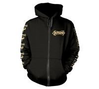 CRYPTOPSY - BLASPHEMY MADE FLESH BLACK Hooded Sweatshirt with Zip Small