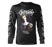 Cryptopsy 'None So Vile' (Nero) Maglia a Manica Lunga - NUOVO E UFFICIALE