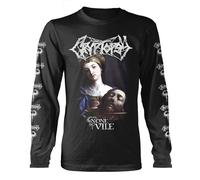 Cryptopsy 'None So Vile' (Nero) Maglia a Manica Lunga - NUOVO E UFFICIALE