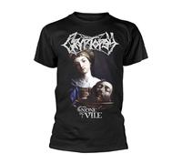 Cryptopsy 'None So Vile' (Nero) T-Shirt - NUOVO E UFFICIALE