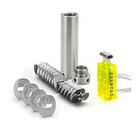 Cryptosteel Seed12 Metal Backup - Contenitore in acciaio ignifugo e impermeabile per 12 parole Seed Phrase, chiavi private e password - a prova di manomissione, compatibile con portafogli BIP39 come