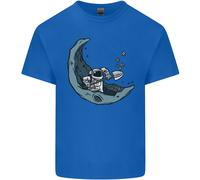 Cryptovaluta Data Mining The Moon Uomo Cotone T-Shirt