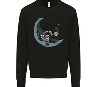Cryptovaluta Data Mining The Moon Uomo Felpa Maglione