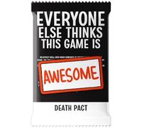 Cryptozoic Entertainment Everyone Else Thinks This Game Is Awesome! Death Pact Expansion - Gioco di Carte - Umorismo Nero - Espansione - Gioco Trivia per 2 tot 8 Giocatori - 14+