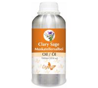 Crysalis Clary Sage (Salvia sclarea) Oil - 1000 ml/33,8 Fl oz