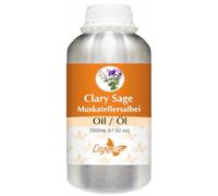 Crysalis Clary Sage (Salvia sclarea) Oil - 2000 ml/67.6 Fl oz