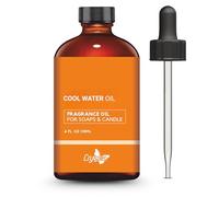 Crysalis Cool Water Fragrance Oil for Candle Making, Soap Making, Wax Melts, Diffusers & DIY Crafts - Long-Lasting Scent - 4 oz / 118 ml
