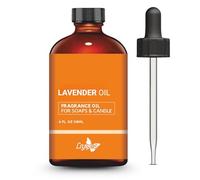 Crysalis Lavender Fragrance Oil for Candle Making, Soap Making, Wax Melts, Diffusers & DIY Crafts - Long-Lasting Scent - 4 oz / 118 ml