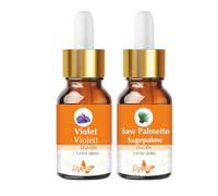 Crysalis Oil Combo : viola (viola odorata) - 1,01 Fl Oz (30 ml) & Saw Palmetto (Serenoa repens) Oil - 30 ml/1,01 Fl oz