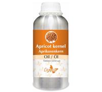 Crysalis Olio di noccioli di albicocca (Prunus armeniaca) - 1000 ml/33,8 Fl oz