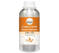 Crysalis Olio di semi di cotone (Gossypium Herbaceum) - 1000 ml/33,8 Fl oz