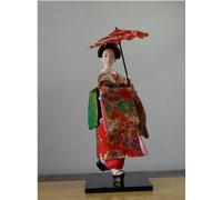 Crysdaralovebi 30 cm Statuetta giapponese Kimono Kabuki Geisha Tang Dynasty Dolls Coreano Bambole Samurai giapponesi Decorazioni per la casa (16,30 cm)