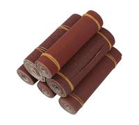 CRYSEU Bandas de lijado, 5 rotoli di carta vetrata smerigliata, grana 60-1000, 1 m, per strumenti di macinazione, lavorazione dei metalli, lavorazione del legno, mobili, levigatrice a nastro(150)