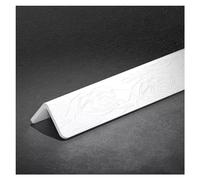 CRYSEU Protezione angolare per pareti, Protezioni angolari for mobili, Protezioni angolari autoadesive for Angoli, for mobili, tavoli, elettrodomestici, Larghezza 2,5 cm(Style 1,L 1.2m/3.9ft)