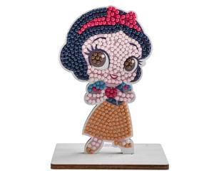 CRYSTAL ART Disney - Set di figure diamantate, colore: Bianco Neve