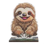 CRYSTAL ART Kit per compagne della fauna selvatica bradipo