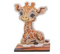 CRYSTAL ART Kit per compagne della fauna selvatica della giraffa Craft Buddy