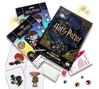 CRYSTAL ART Sticker Collection - il Kit Diamond Painting Originale, Album Adesivi Harry Potter, Starter Pack con 6 Figurine, Collezione Creativa 6+, CA-31HPSALB